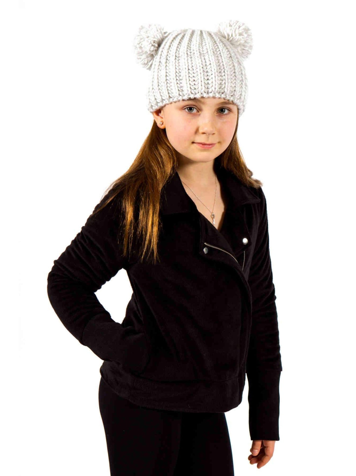 Minky Moto Jacket - Black