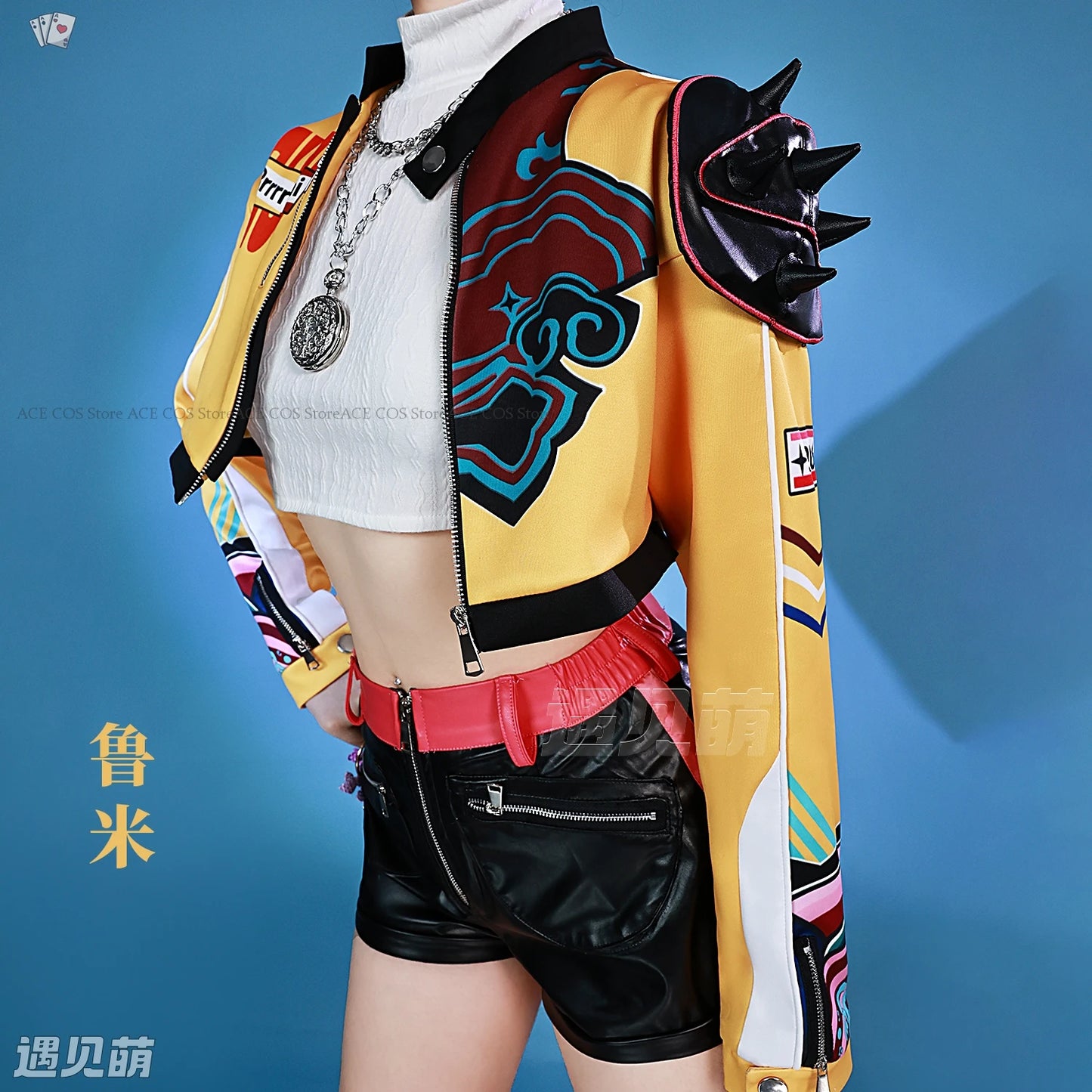 Huntrix K-Pop Mira Rumi Zoey Demon Hunters Stage Cosplay Clothes Costume Wig Halloween Women Girl Group Idol Roleplay Kid Outfit