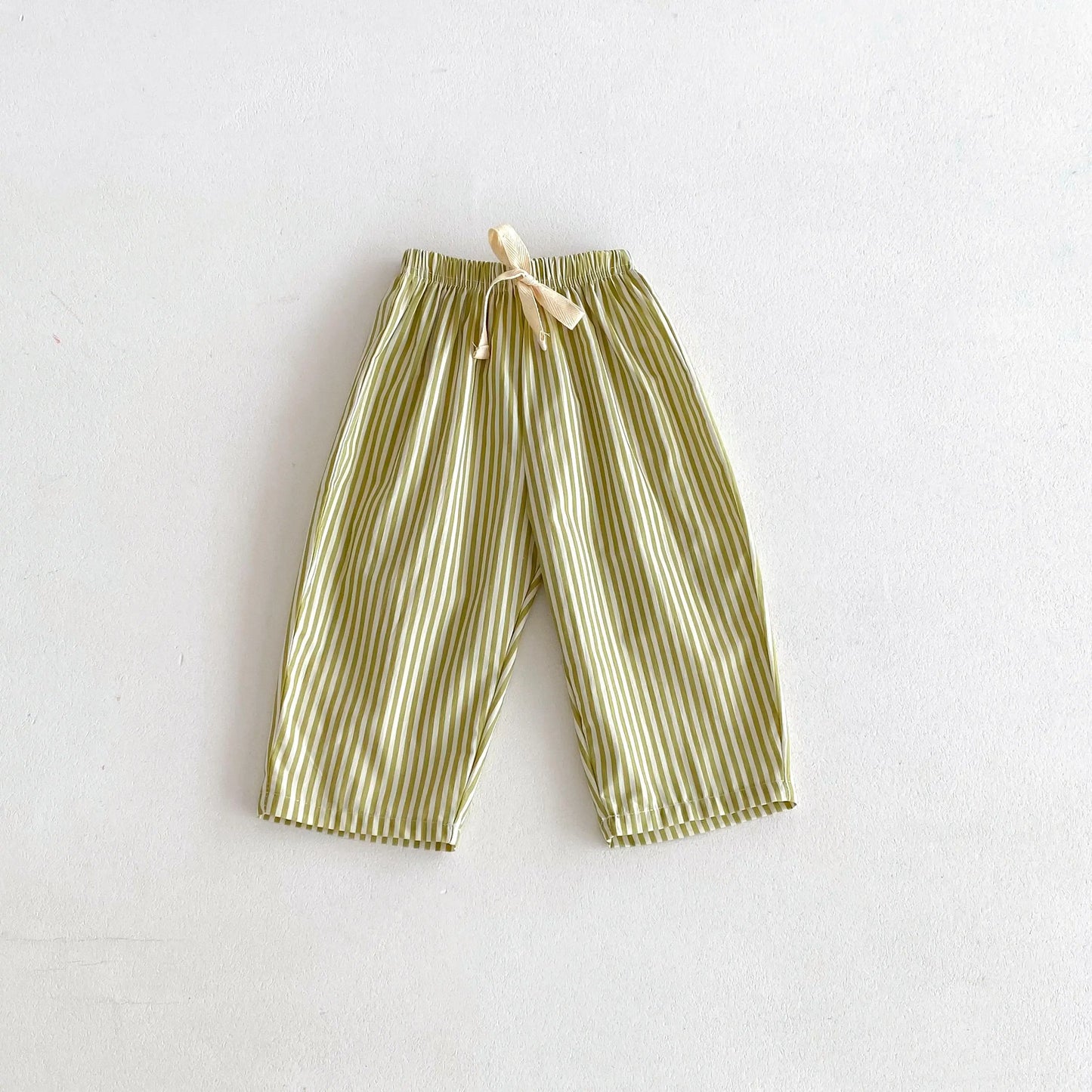 1 2 3 4 5year Old Kids Clothes Striped Harem Pants Fashion Casual Loose Children's Wear Trousers Boys Girls Thin Wide Leg Pant