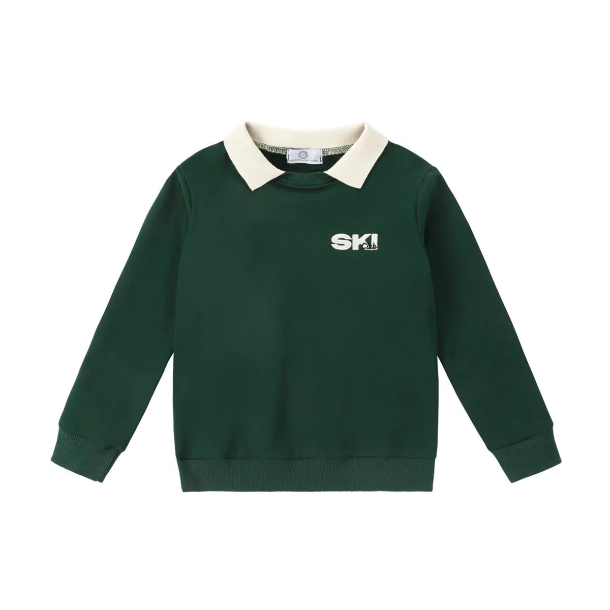 AP 2025 AW Ski collection kids boys girls cotton casual embroideried letter print sporty family matching clothes dress set shirt
