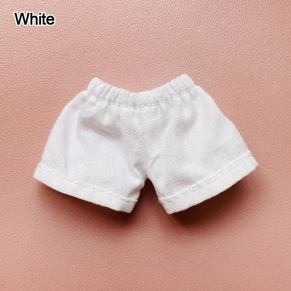 Ob11 Pants Fashion Elastic Waist Shorts Jeans For GSC Obitsu11 Molly 1/12 bjd Doll Clothing Accessories Kids Toy