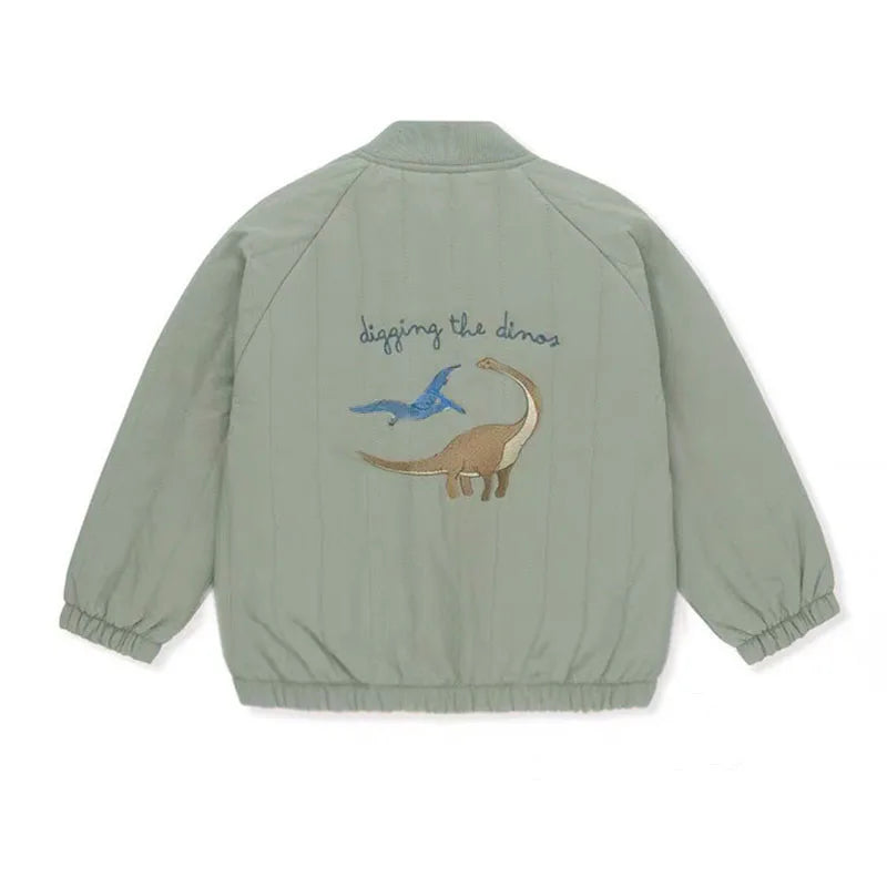 1-6Y Kids Clothing Autumn Thickened Down Cotton Girl Jacket Baby Children Warm Coat Toddler Kids Outwear Children Clothes Winter