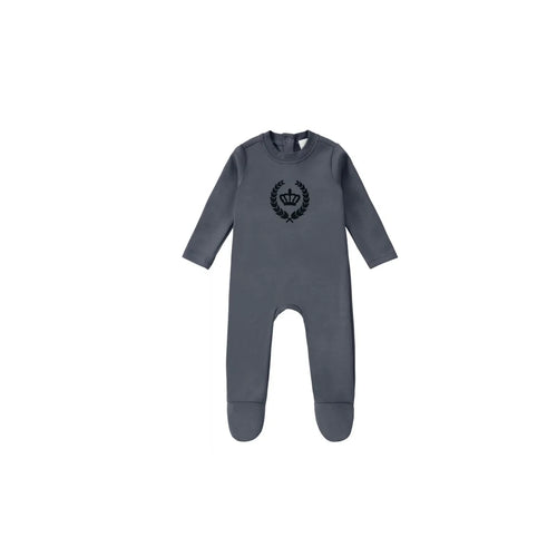 AP 2025 AW Royal velvet crown cotton pj children fashion family matching clothes kids boys girls autumn winter casual clothing