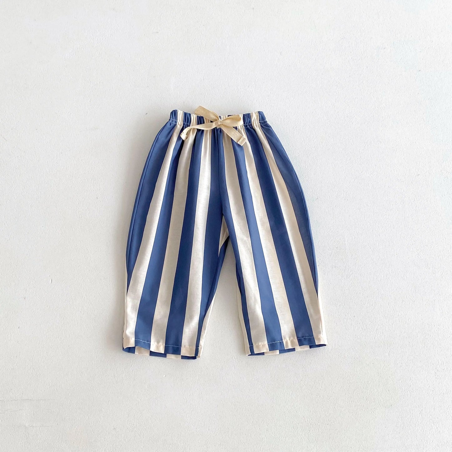 1 2 3 4 5year Old Kids Clothes Striped Harem Pants Fashion Casual Loose Children's Wear Trousers Boys Girls Thin Wide Leg Pant