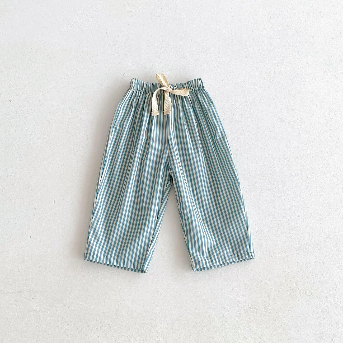 1 2 3 4 5year Old Kids Clothes Striped Harem Pants Fashion Casual Loose Children's Wear Trousers Boys Girls Thin Wide Leg Pant