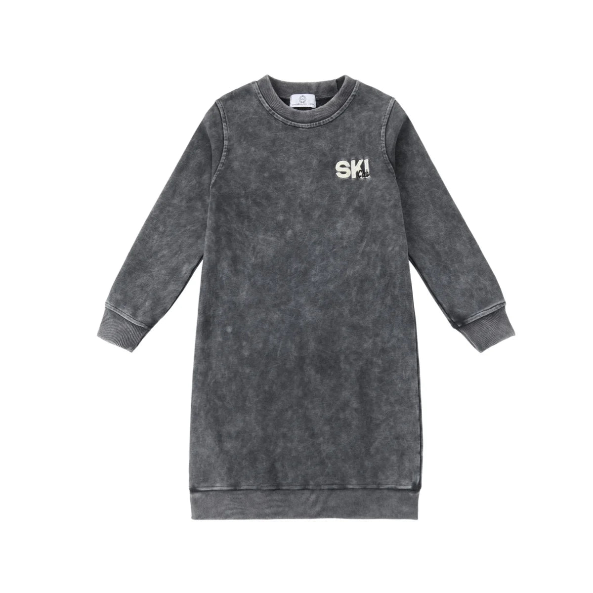 AP 2025 AW Ski collection kids boys girls cotton casual embroideried letter print sporty family matching clothes dress set shirt