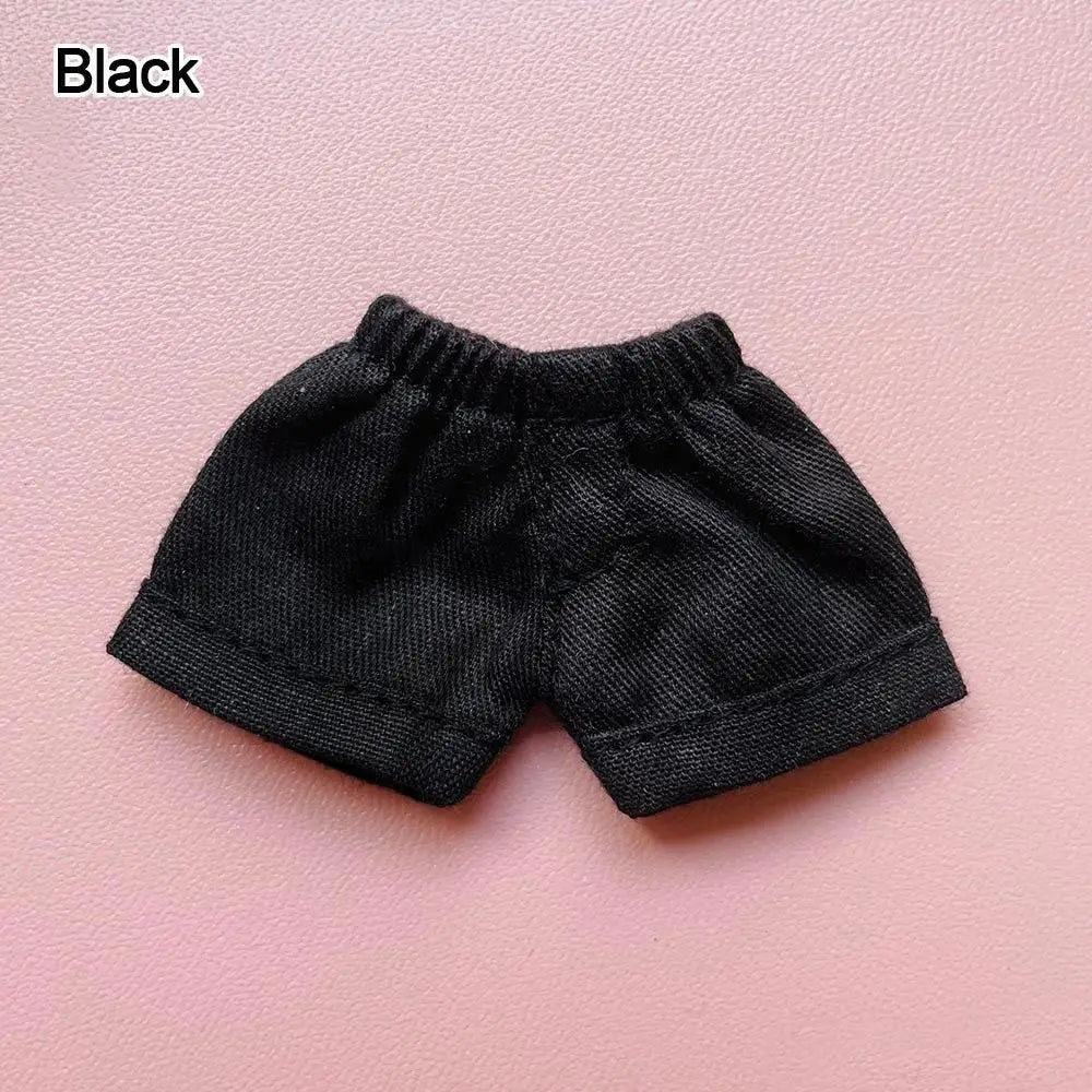Ob11 Pants Fashion Elastic Waist Shorts Jeans For GSC Obitsu11 Molly 1/12 bjd Doll Clothing Accessories Kids Toy