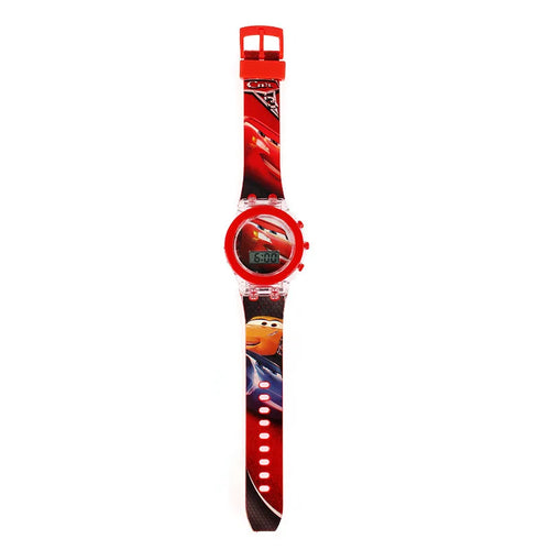 Flash Light Spiderman Kids Watches For Boys Cartoon Hello Kitty Mickey