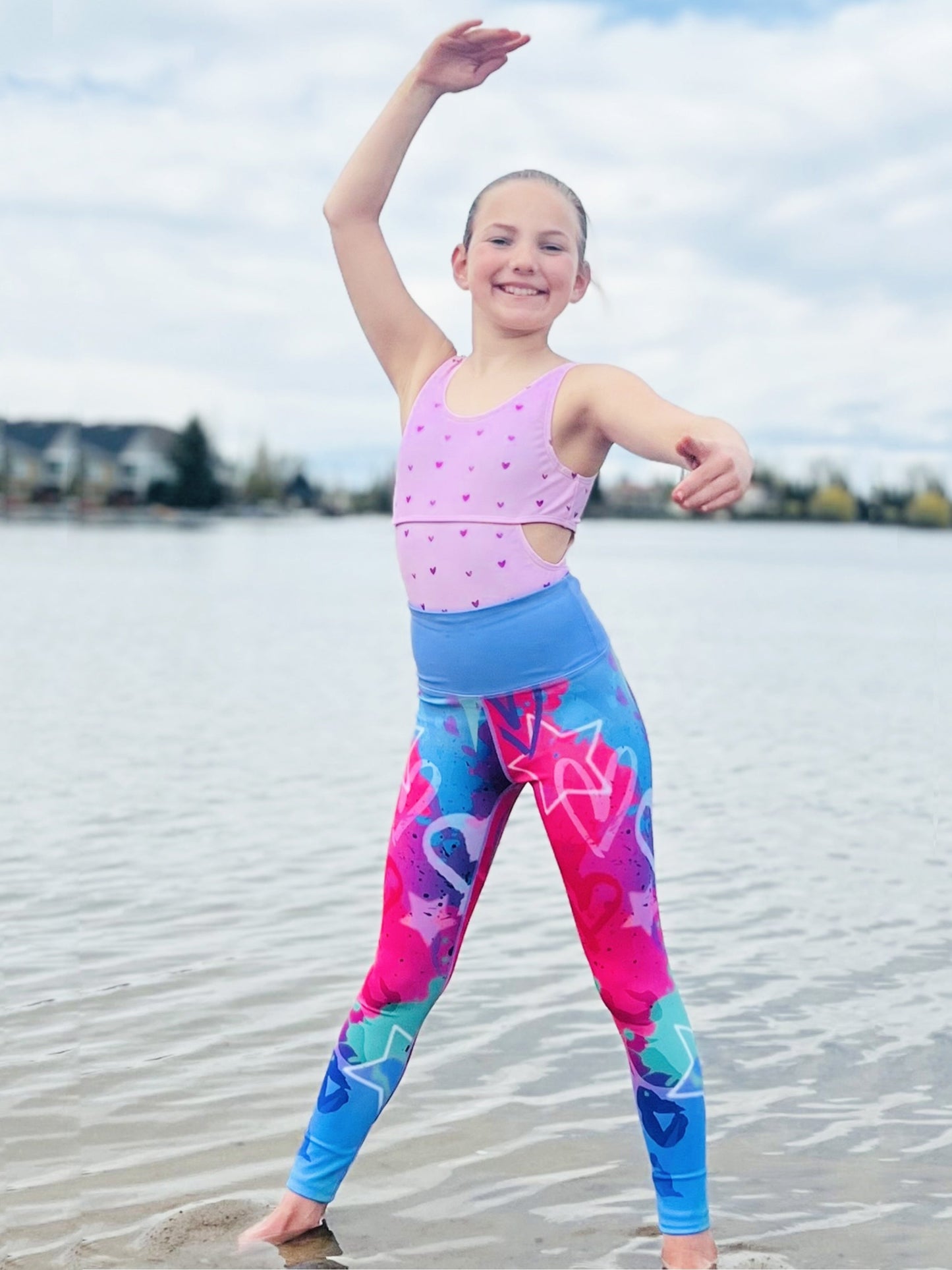 Sophie - Printed Activewear Leggings