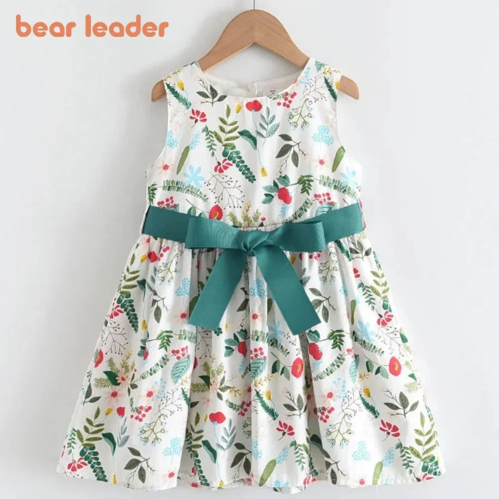 Bear Leader Floral Girls Dress Floral Kids Dresses Girls Princess