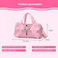 2024 New Ballet Dance Bags Pink Girls Sports Dance Kids Backpack Baby