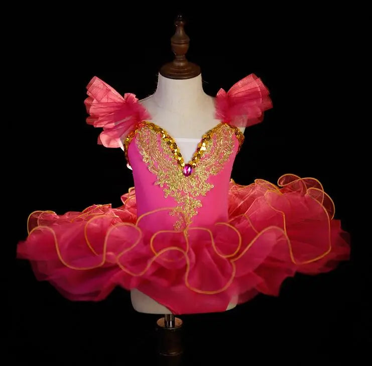 Kids Toddler Ballet Tutu Dancing Dress Children Swan Lake Costumes Ballerina Clothing Teen Ballroom Ballet Outfits For Girls