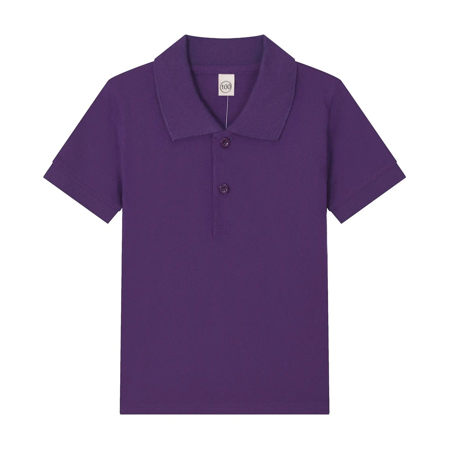 Boys Polo Shirt Children 15 Colors Custom Logo Short-Sleeve High-end eco-friendly cotton Clothes Teens Tshirts