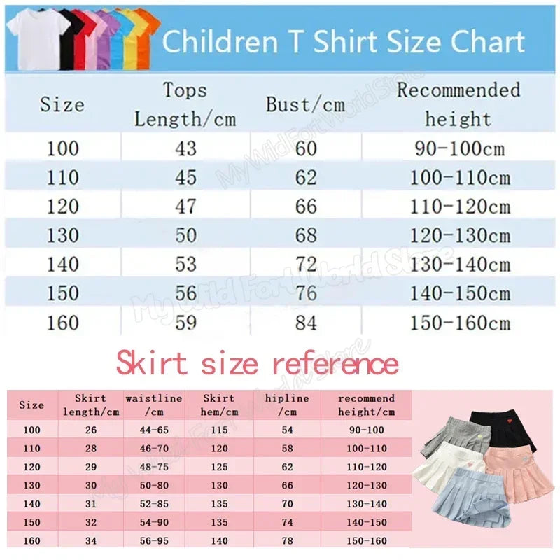 Capybara Birthday Girl Clothes Set Pleated Skirt Number T Shirt 2pcs Toddler Short Sleeve Tee Outfits Kids Clothing Dress Suit