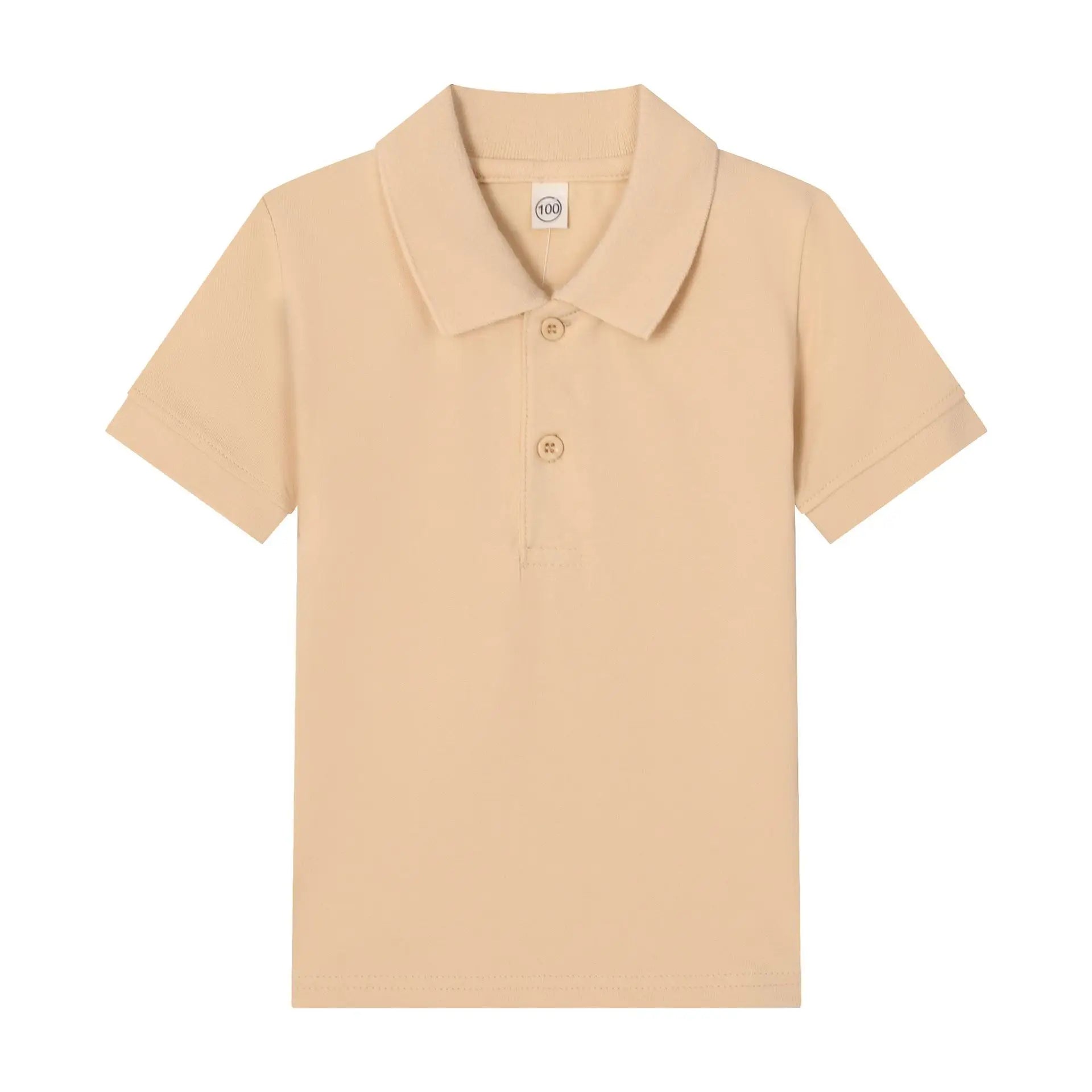 Boys Polo Shirt Children 15 Colors Custom Logo Short-Sleeve High-end eco-friendly cotton Clothes Teens Tshirts