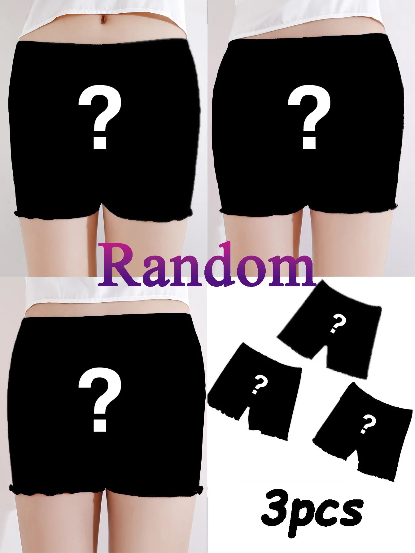 3 Pcs/Pack Summer Girls Shorts Kids Safety Pants Adorable Underwear Clothes Children Cute Bow Short Underpants for Young Girls
