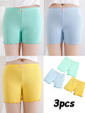 3 Pcs/Pack Summer Girls Shorts Kids Safety Pants Adorable Underwear Clothes Children Cute Bow Short Underpants for Young Girls