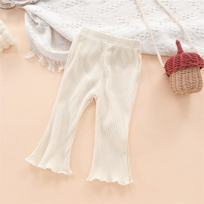 Baby Trousers Summer Slim Pants Newborn Boy Stretch Trousers Toddler Boys Girl Clothes Solid Color Infant Clothing for Kids