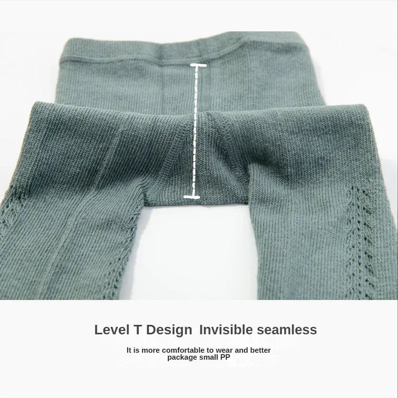 0 - 5 Years Baby Tights Autumn Winter Solid Color Soft Knitted Warm Newborn Toddler Tight Boy Girl Pantyhose Kids Girls Clothes