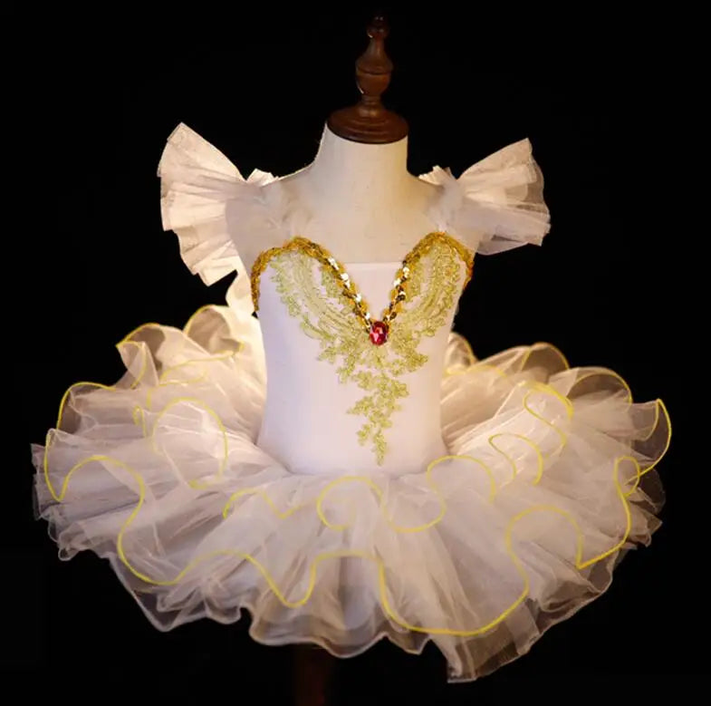 Kids Toddler Ballet Tutu Dancing Dress Children Swan Lake Costumes Ballerina Clothing Teen Ballroom Ballet Outfits For Girls