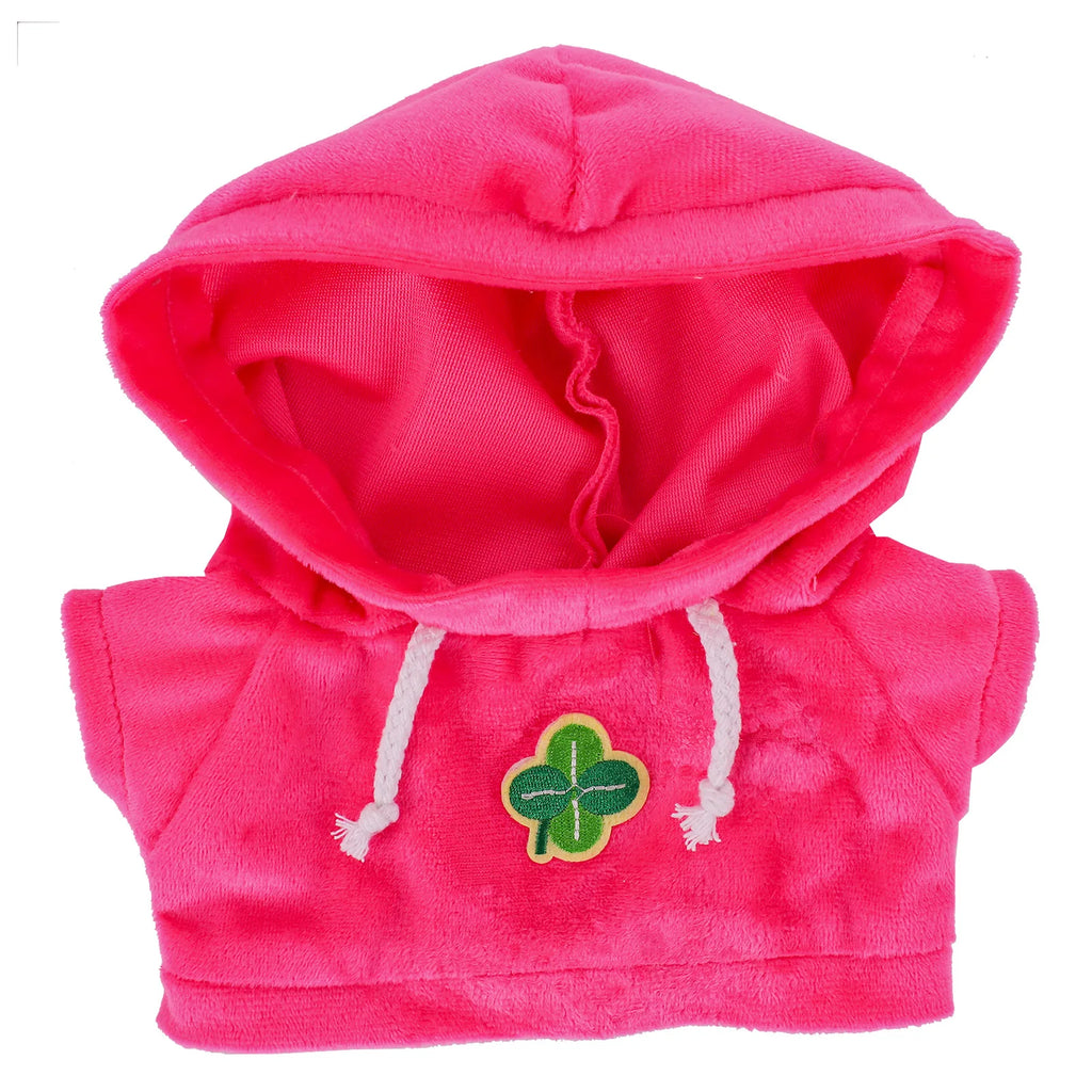 30cm Cafe LaLafanfan Duck Clothes Hoodie Cartoon Plush Toy Stuffed Soft Duck Doll Toys Animal Birthday Girl`s Gift for Kids DIY