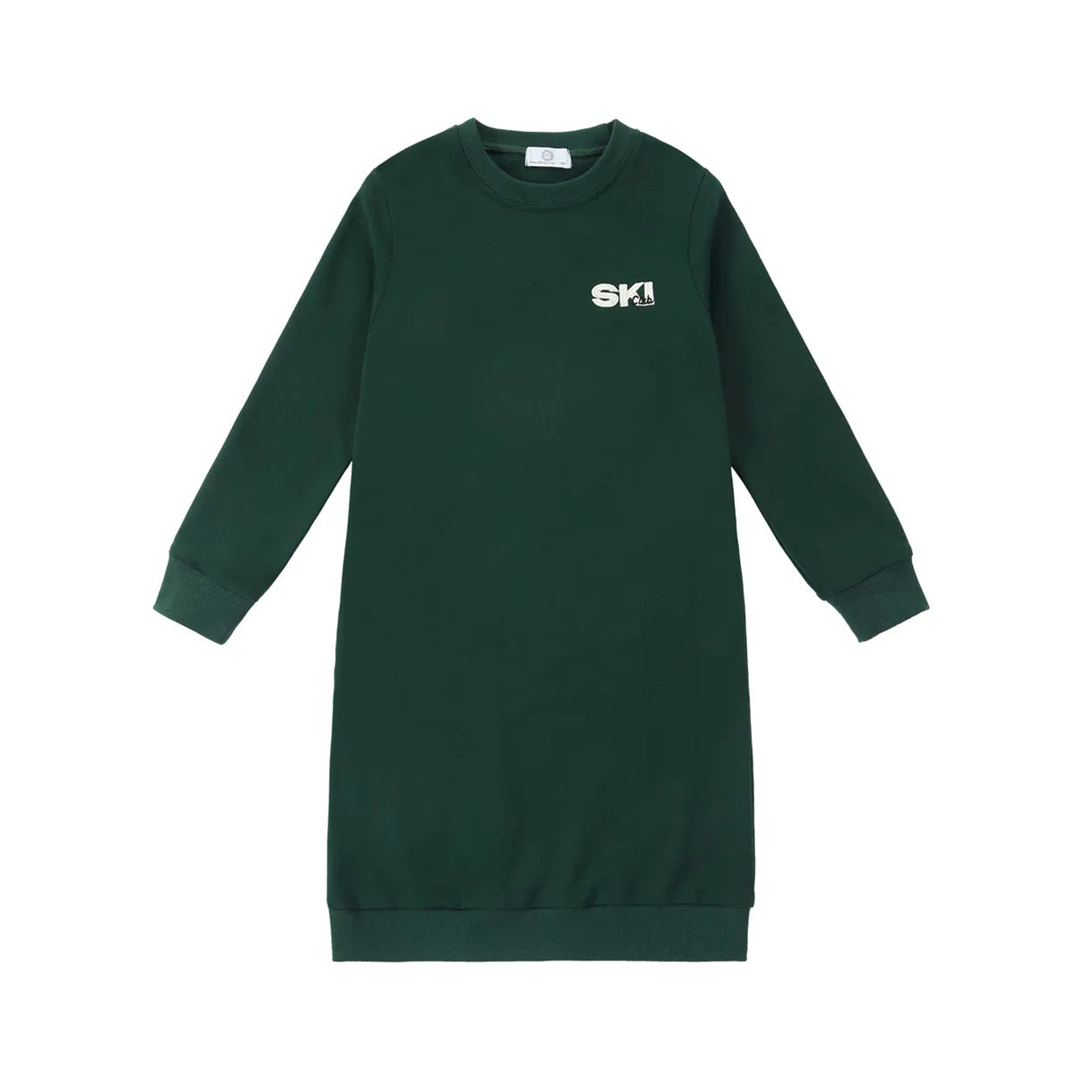 AP 2025 AW Ski collection kids boys girls cotton casual embroideried letter print sporty family matching clothes dress set shirt