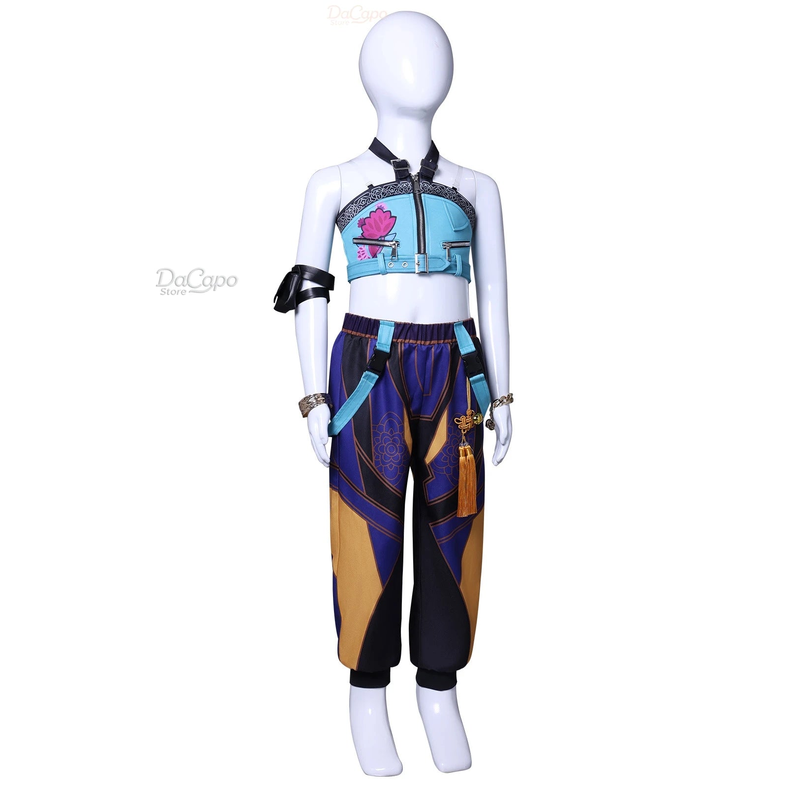 K-Pop Rumi Zoey Cosplay Costume Wig Demon Hunters Huntrix Clothes Halloween Girls Group Idol Roleplay Outfit Women Kids Size