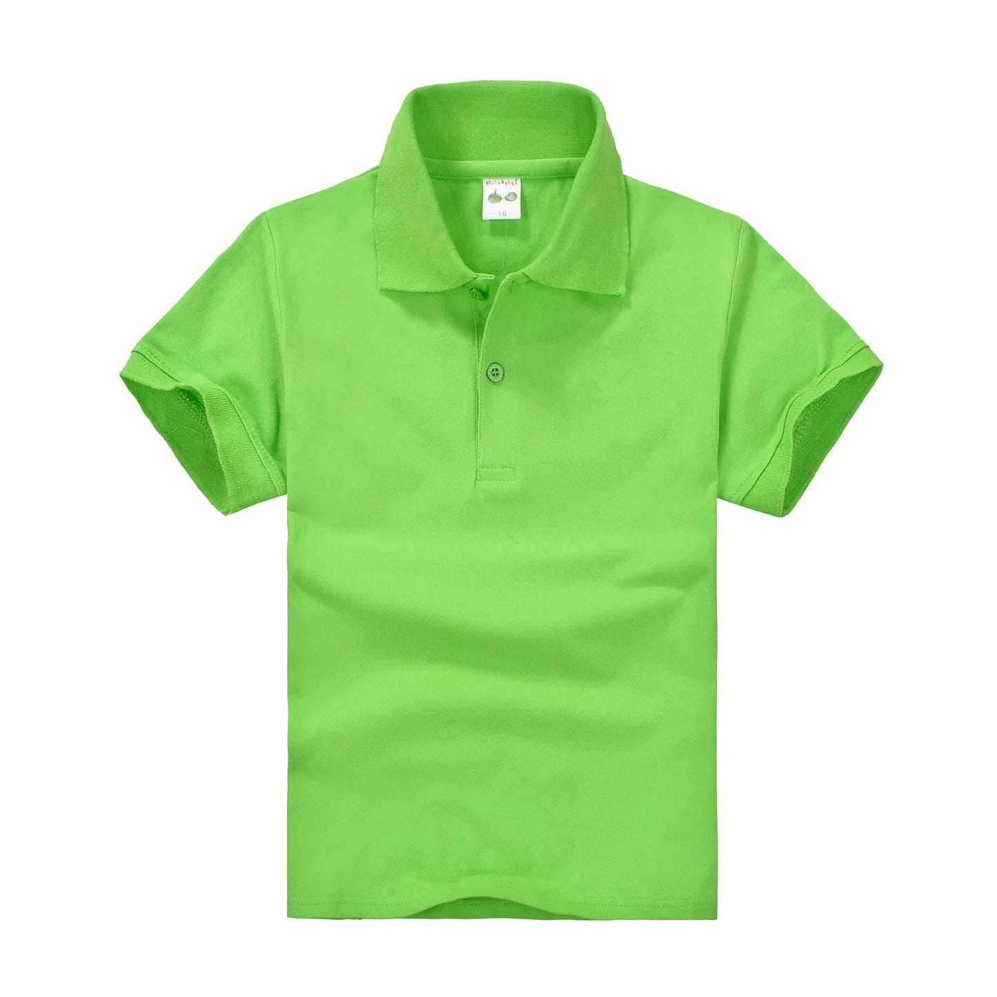 Boys Polo Shirt Children 15 Colors Custom Logo Short-Sleeve High-end eco-friendly cotton Clothes Teens Tshirts